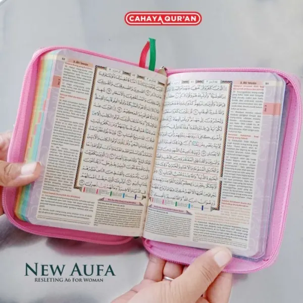 Al-Qur'an Muslimah Aufa Resleting A6