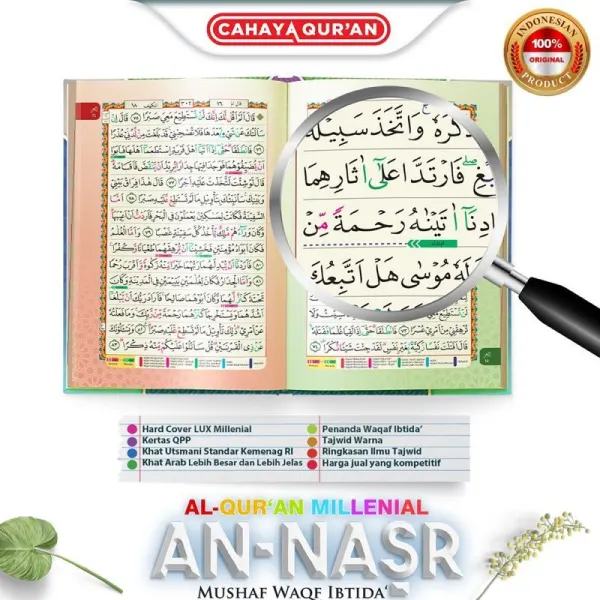 Al-Qur'an An-Nasr Waqaf Ibtida Tajwid A5
